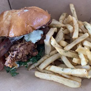 Fried Chicken Sammy