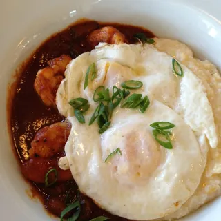 Whiskey Shrimp & Grits