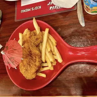 Kids meal -Chicken tenders and fries