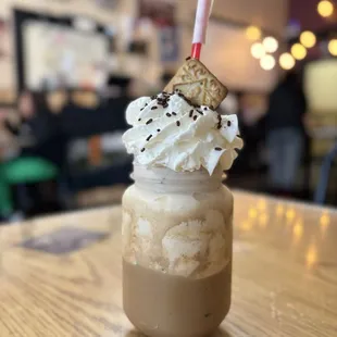 Special Drink chocolate cookie latte
