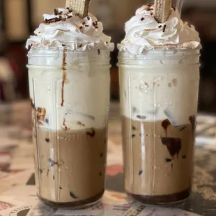 Ice mocha latte