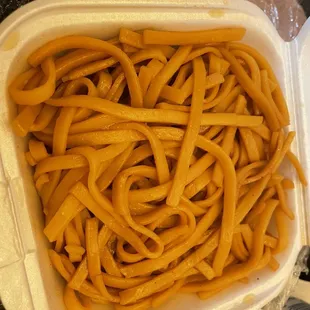 Side of fried Noodles