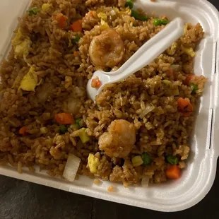 Shrimp T3. Fried Rice