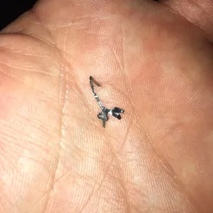 The piece of metal I mentioned in my review.