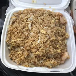 Shrimp and pork fried rice