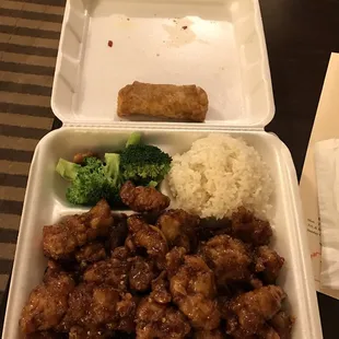 Orange chicken