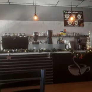 The counter