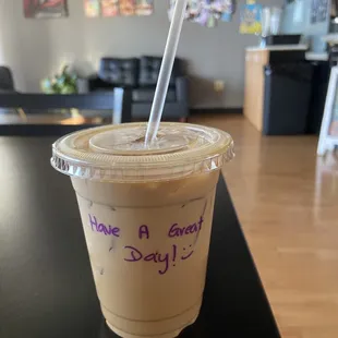 Honey Vanilla Latte