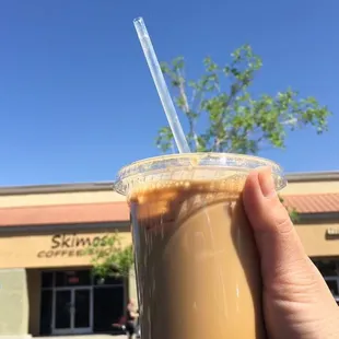 Iced Vanilla Latte