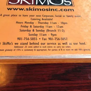 Their menu says they stand behind their service but the reviews say otherwise...hmm...