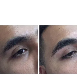 Mens brows clean up