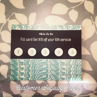 Get $10.00 off Any service After just 5 services of your choice!