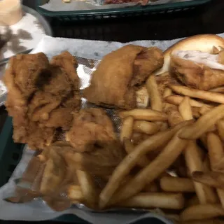 1/2 Chicken Dinner (4pc)