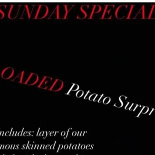 Come to Skinny Black bbq and enjoy the Potato Surprise.