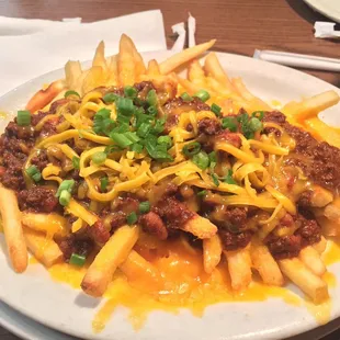 Chili cheese fries