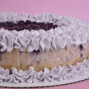 Keto blueberry cheesecake