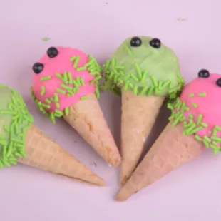 Mini monster mash cones