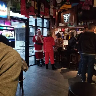 Santa getting his drink on :D