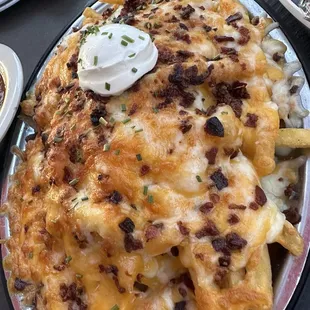 Loaded French fries.