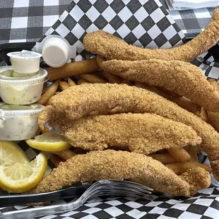 fish and chips, fish, seafood, food