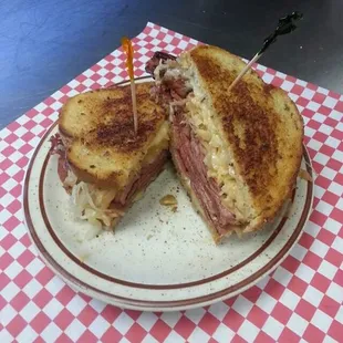 Reuben sandwich.