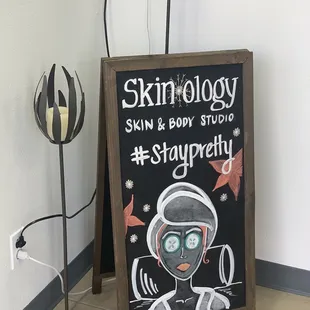 Skinology sign