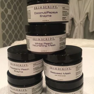 Only the best Masks used at Skinology, tailored to your needs