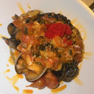 Seafood Squid Ink Linguine