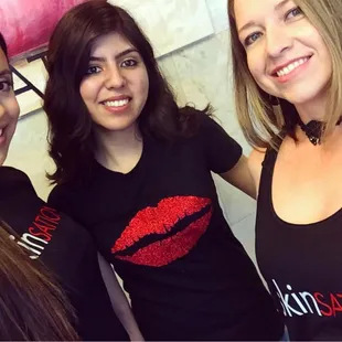 Wonderful staff members at Skinsation!