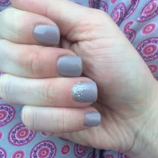 Another successful trip to see Shelly! She makes my hands so pretty, thanks again! Two pictures from todays visit.