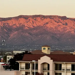 Why are they called the Sandia Mountains?