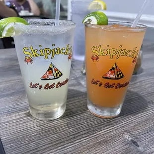 Classic Margarita and Passion Punch