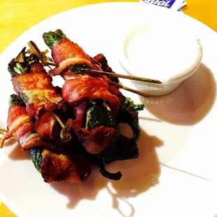 Bacon Wrapped Jalapenos