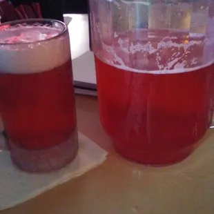 Have a pink bud light