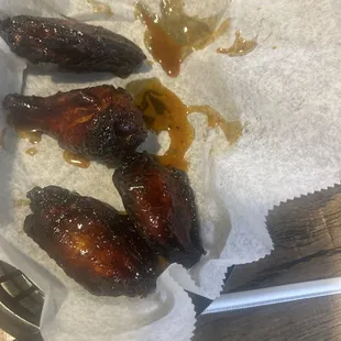 House wings, ate 2 before the pic