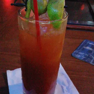 Best bloody mary at a dive bar!