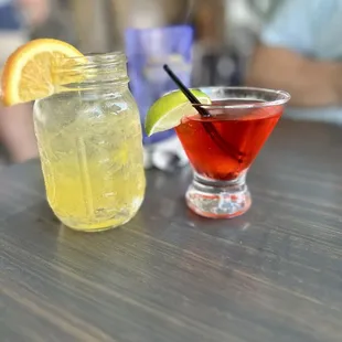 drink, oysters and mussels