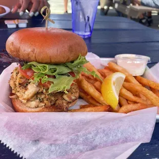 Crab Cake Sandwich