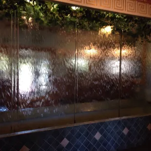 Water Wall in Foyer