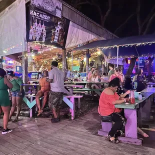 Bar music venue area