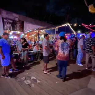 sushi and sashimi, outside