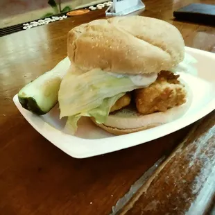 Mahi Mahi Sandwich