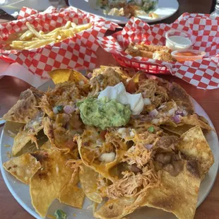 Chicken nachos