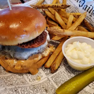 burgers, food, burger