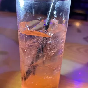 Shimmer Shirley cocktail, so delicious