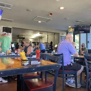 Interior of the business