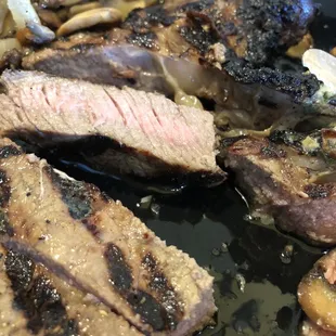 A 25$ medium rare steak