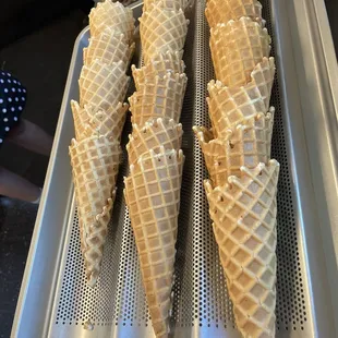 Homemade cones