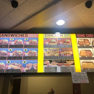 Menu Left Side