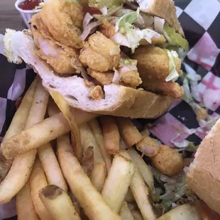 Look at all those shrimp!